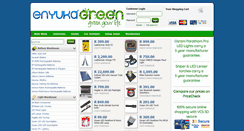 Desktop Screenshot of enyukagreen.com
